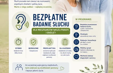 Bezpłatne badanie słuchu dla mieszkańc&oacute;w osiedla i okolicy