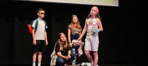 &bdquo;Tajemnica Mezofajsu&rdquo; - pokaz warsztatowy dziecięcej grupy teatralnej TEATRALNI (10)
