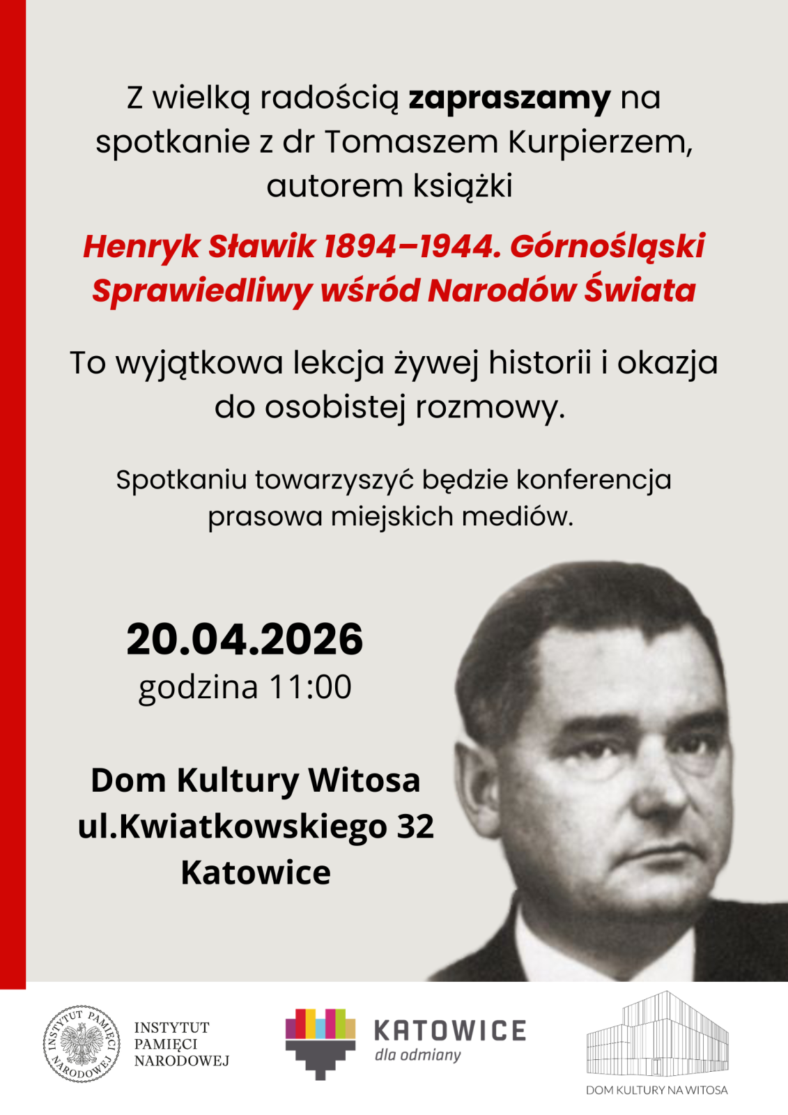 grafika zapraszająca na spotkanie
